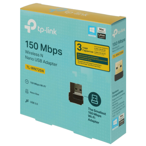 Адаптер Wi-Fi TP-LINK TL-WN725N