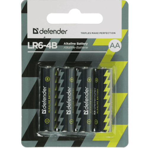 Батарея AA Defender LR6-4BL