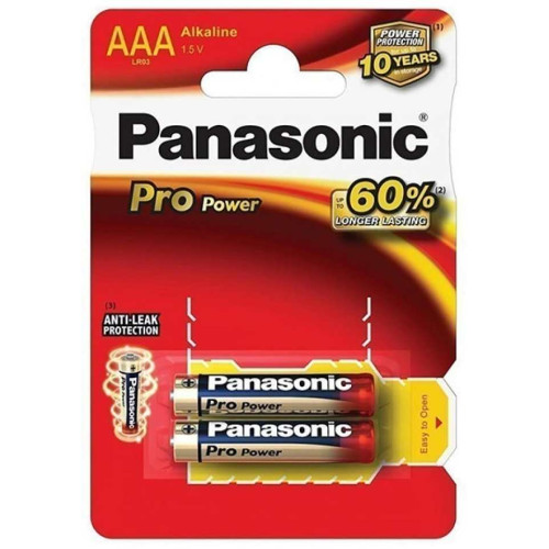 Батарея AAA Panasonic LR03 PRO POWER