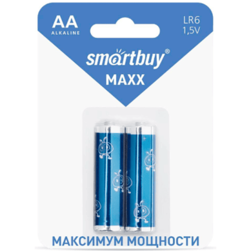 Батарейка AA Smart Buy LR06-2BL MAXX