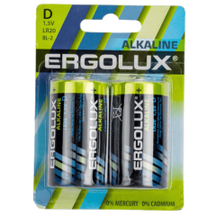 Батарейка ERGOLUX LR20