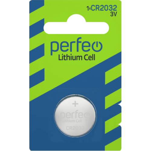 Батарейка литиевая PERFEO CR2032/1BL