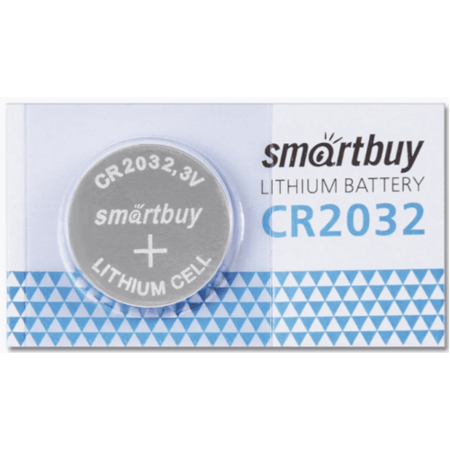 Батарейка литиевая SMARTBUY CR2032