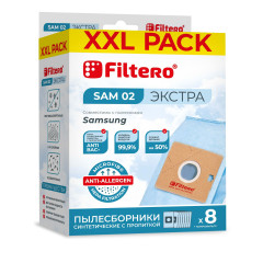 Filtero SAM 02 (8) XXL PACK, Экстра