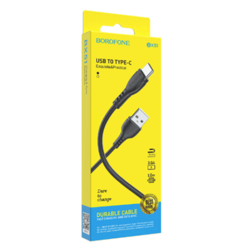 Кабель USB Type-C Borofone BX51 черный