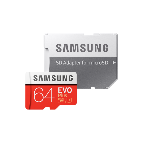 Карта памяти micro SDXC 64Gb Class 10, UHS-I EVO PLUS Samsung