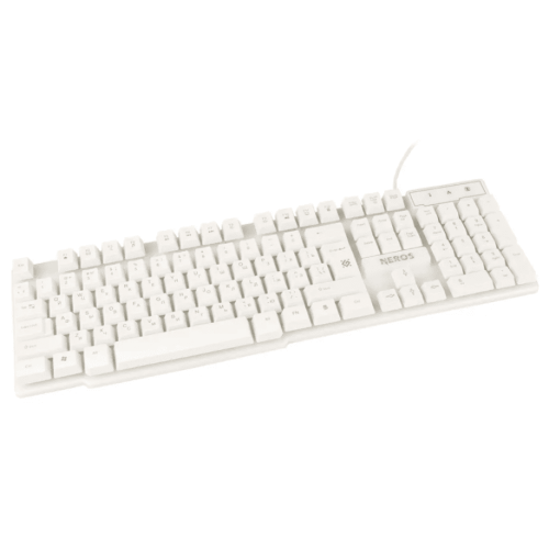 Клавиатура (USB) Defender NEROS GK-147 белый