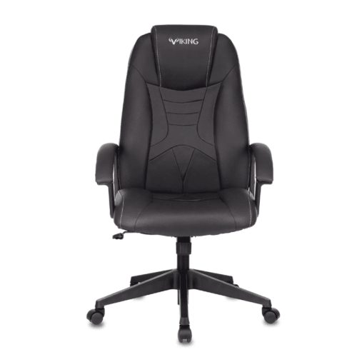 Кресло игровое Бюрократ VIKING-8/BLACK экокожа