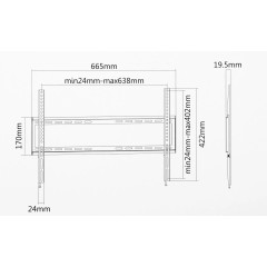 Кронштейн ULTRAMOUNTS UM814F для 37-75"