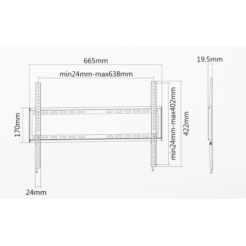 Кронштейн ULTRAMOUNTS UM814F для 37-75"
