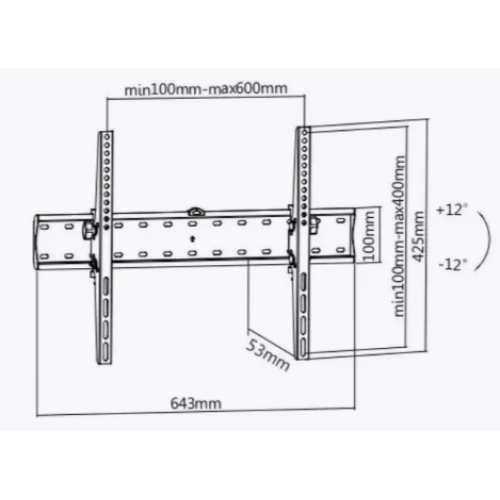 Кронштейн ULTRAMOUNTS UM839T для 32"-75"