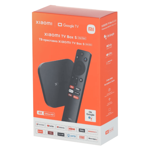 Медиаплеер Xiaomi Mi Box S 2nd Gen MDZ-28-AA