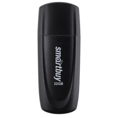 Накопитель Flash Drive USB 2.0 32 Gb Smart Buy Scout Black