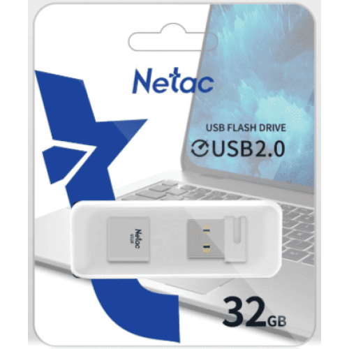 Накопитель Flash Drive USB 3.0 32 Gb Netac U116 (белый) 