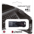 Накопитель Flash Drive USB 3.2 64 Gb Kingston Traveler Exodia Onyx DTXON