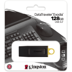Накопитель Flash Drive USB 3.2 64 Gb Kingston Traveler Exodia Onyx DTXON