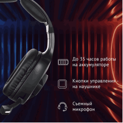 Наушники проводные полноразмерные Oklick с микрофоном HS-L575G