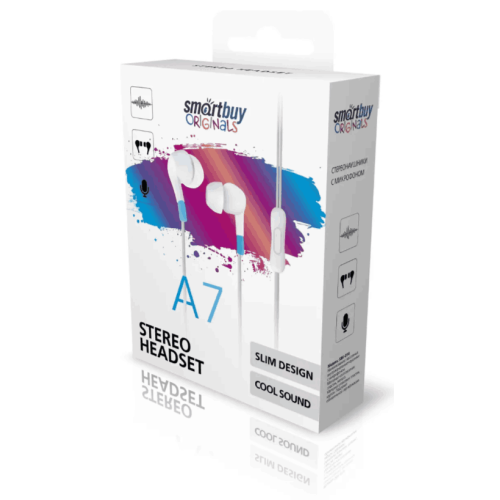 Наушники Smart Buy с микрофоном A7