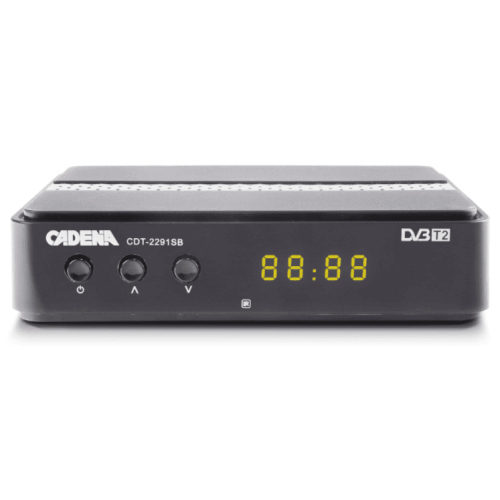 Приемник ТВ эфирный Cadena CDT-2291SB DVB-T2