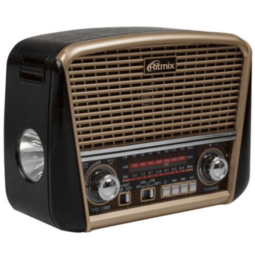 Радиоприемник Ritmix  RPR-050 GOLD SD/USB/MP3/ WAV/FM/AM/SW