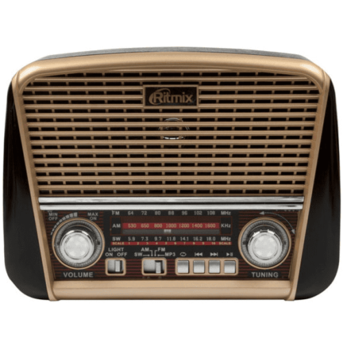 Радиоприемник Ritmix  RPR-050 GOLD SD/USB/MP3/ WAV/FM/AM/SW