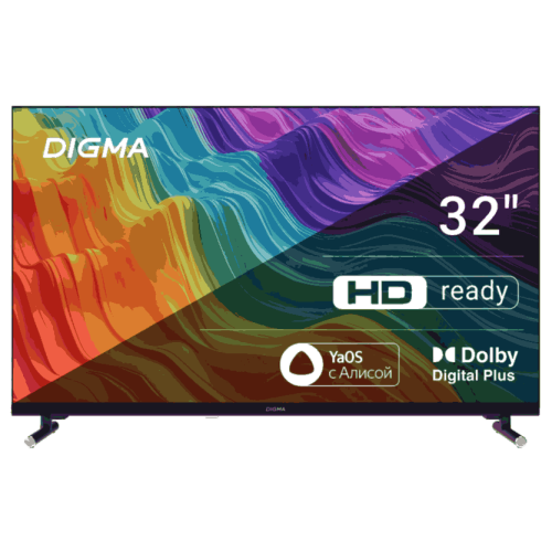 Телевизор 32" Smart Digma DM-LED32SBB32