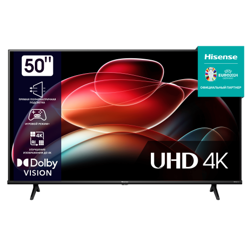 Телевизор 50" Smart Hisense 50A6K