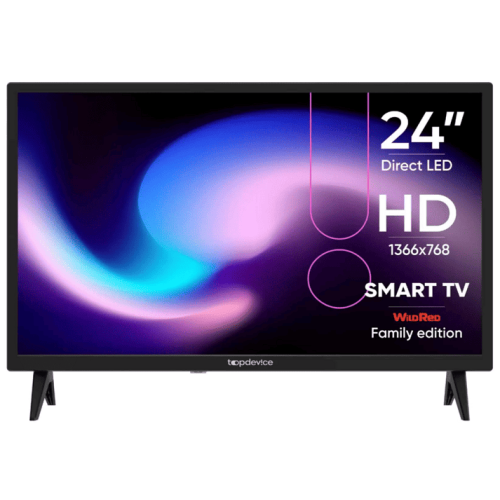 Телевизор LED TopDevice 24" TDTV24BS01HBK