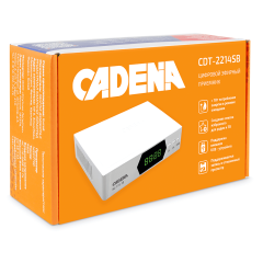 ТВ-ресивер Cadena CDT-2214SB DVB-T2